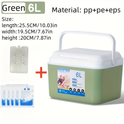 Commercial Portable Car Outdoor Picnic Fresh-Keeping Refrigeration Ice Bucket