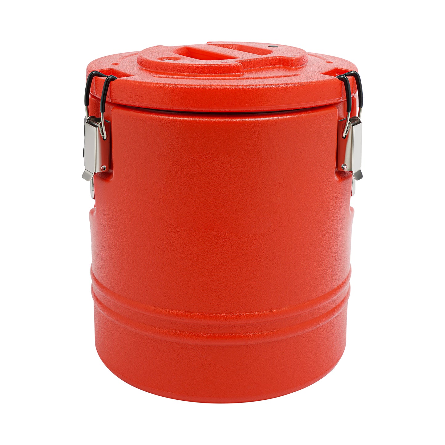 1*Insulated Soup Pan Carrier Portable Commercial Hot -Cold Hot Box Food Warmer Large Insulation Barrel Cooler Carrier 3.96gal Stainless Steel Lining with Dust Cover